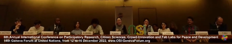 Presentation of The Horse concept at Geneva Forum, UN Presentation of The Horse concept at Geneva Forum
