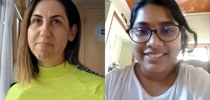 Interview snapshot with Reshma (India) and Ilkay (Turkey) about The Horse concept