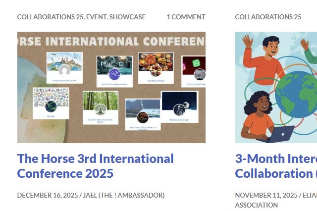 International Conferences and Collabortions